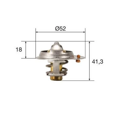 Termostat chladenia TX 85 82 /MAHLE/ - obr. 1