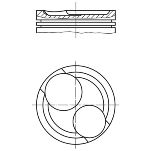 Piest MAHLE 011 26 11 - obr. 1