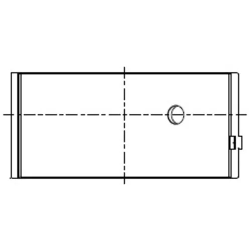 Ložisko kľukového hriadeľa MAHLE 454 HL 20112 050