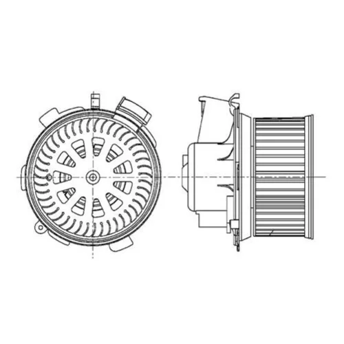 Vnútorný ventilátor MAHLE AB 66 000P - obr. 1