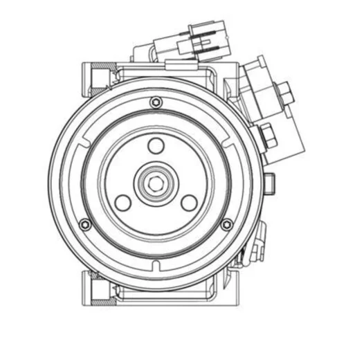 Kompresor klimatizácie MAHLE ACP 628 000P - obr. 2