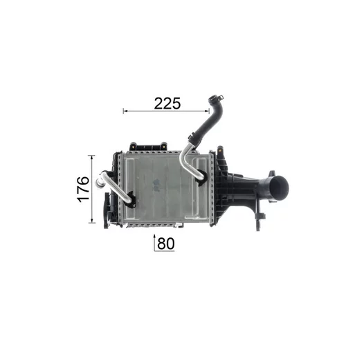 Chladič plniaceho vzduchu MAHLE CI 665 000P - obr. 11