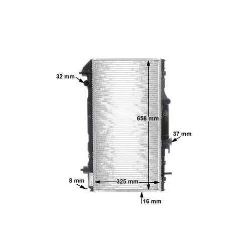 Chladič motora MAHLE CR 533 000S - obr. 11