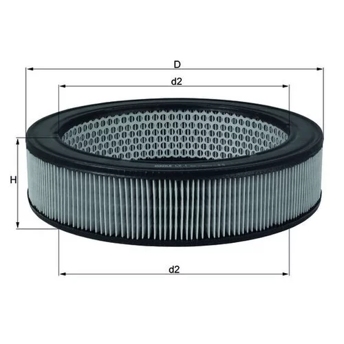 Vzduchový filter MAHLE LX 1