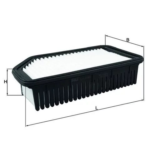 Vzduchový filter LX 4083 /MAHLE/