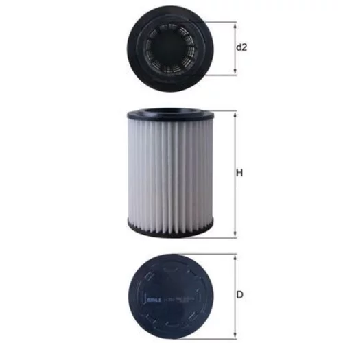 Vzduchový filter MAHLE LX 5363