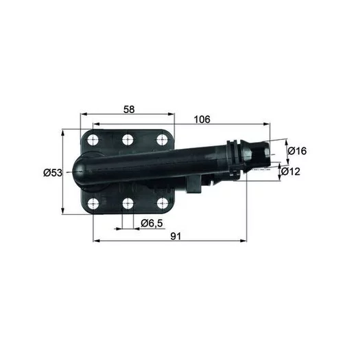 Termostat chladenia oleja MAHLE TO 5 82