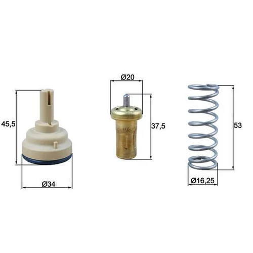 Termostat chladenia MAHLE TX 181 95D