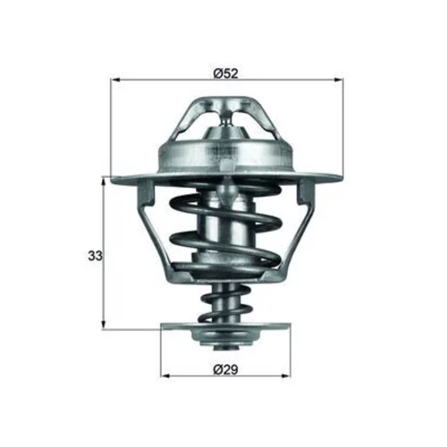 Termostat chladenia TX 77 88D /MAHLE/ - obr. 2