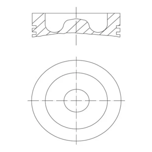 Piest MAHLE 005 28 13 - obr. 1