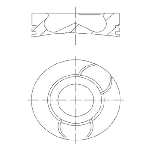 Piest MAHLE 038 76 00 - obr. 1