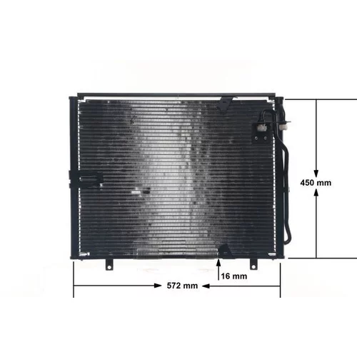 Kondenzátor klimatizácie AC 148 000S /MAHLE/ - obr. 12