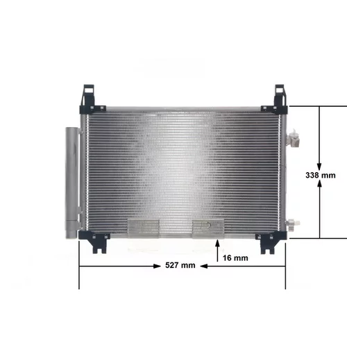 Kondenzátor klimatizácie MAHLE AC 806 000S - obr. 11