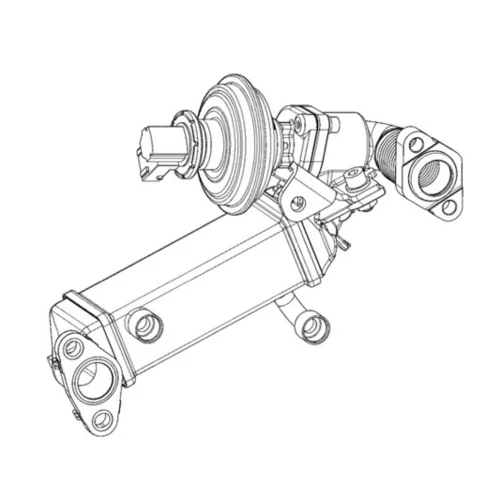 Chladič pre recirkuláciu plynov MAHLE CE 8 000P - obr. 1