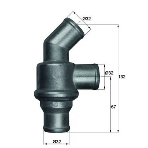 Termostat chladenia MAHLE TH 16 80 - obr. 2