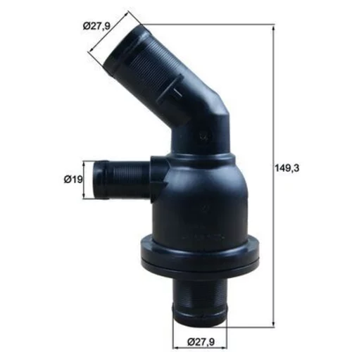 Termostat chladenia MAHLE TH 55 87