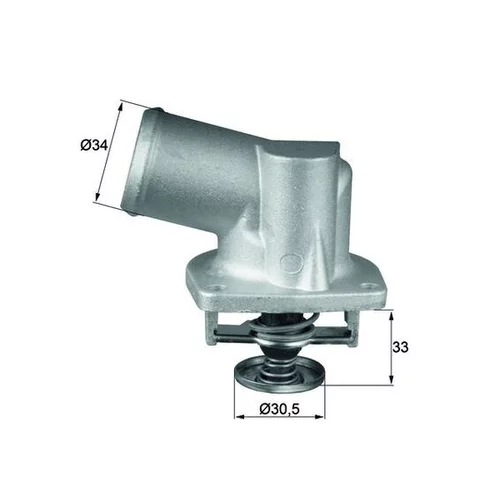 Termostat chladenia TI 132 92D /MAHLE/ - obr. 2