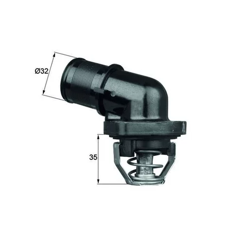 Termostat chladenia MAHLE TI 181 89 - obr. 1