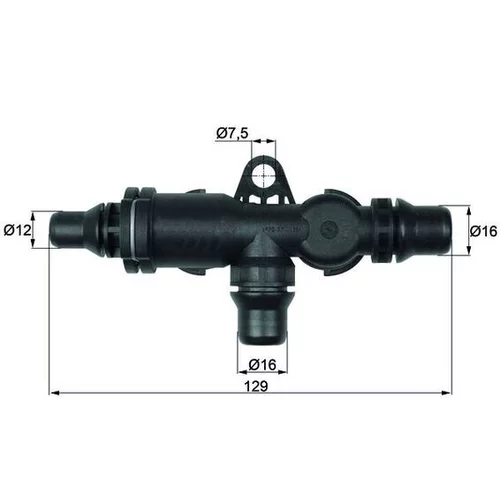 Termostat chladenia oleja MAHLE TO 4 82