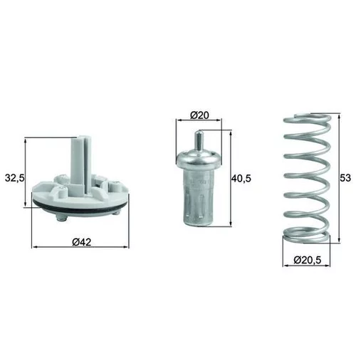 Termostat chladenia TX 183 80D /MAHLE/