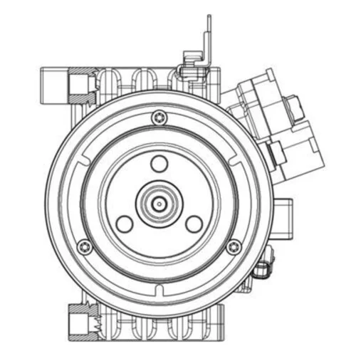 Kompresor klimatizácie MAHLE ACP 631 000P - obr. 2