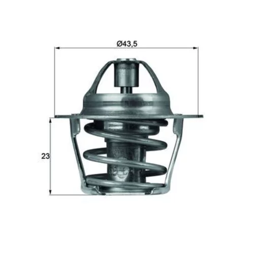 Termostat chladenia MAHLE TX 61 83