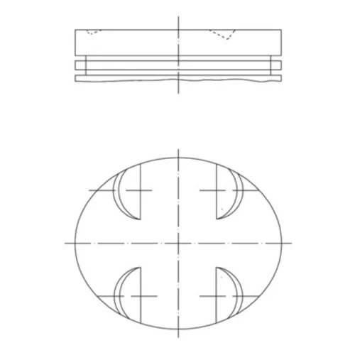 Piest MAHLE 005 24 00 - obr. 1