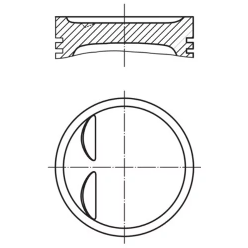 Piest MAHLE 011 95 01 - obr. 1