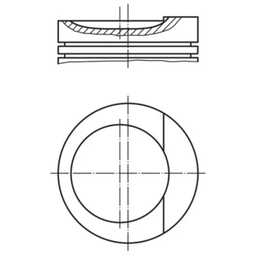 Piest MAHLE 034 84 00 - obr. 1