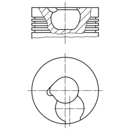 Piest MAHLE 228 05 00 - obr. 1