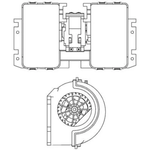 Vnútorný ventilátor MAHLE AB 180 000P - obr. 1