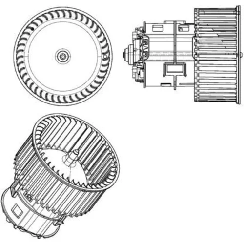 Vnútorný ventilátor MAHLE AB 182 000P - obr. 1