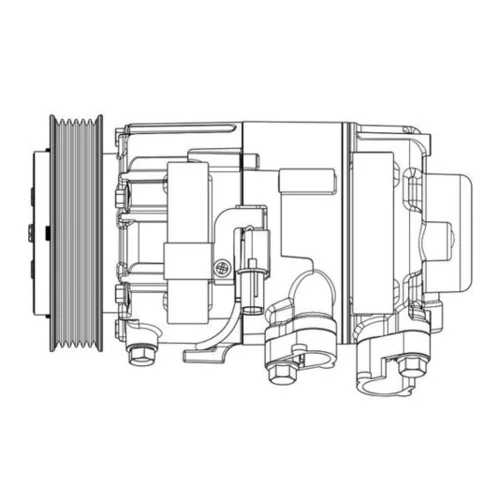 Kompresor klimatizácie MAHLE ACP 628 000P - obr. 6