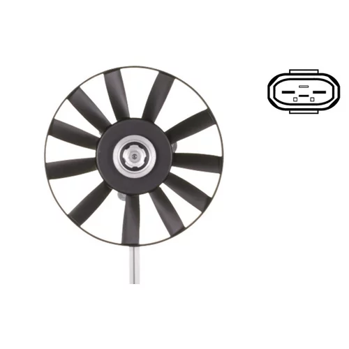 Ventilátor chladenia motora MAHLE CFF 12 000S