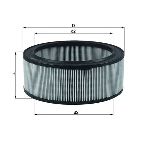 Vzduchový filter MAHLE LX 516