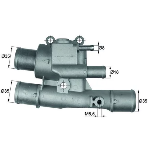 Termostat chladenia MAHLE TI 123 88