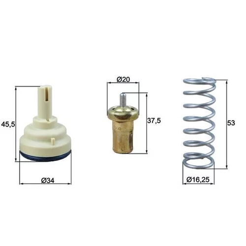 Termostat chladenia MAHLE TX 181 105D