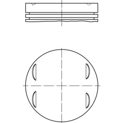 Piest MAHLE 083 13 01 - obr. 1