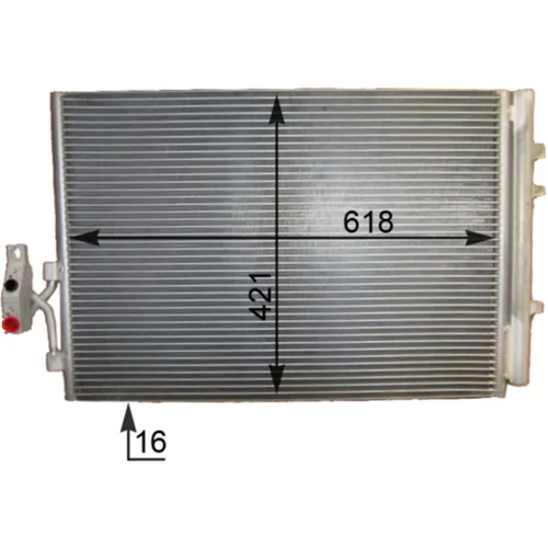 Kondenzátor klimatizácie MAHLE AC 779 000S - obr. 2