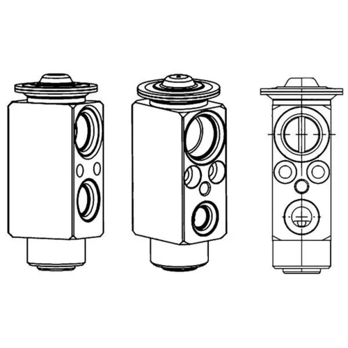 Expanzný ventil klimatizácie MAHLE AVE 79 000P - obr. 1