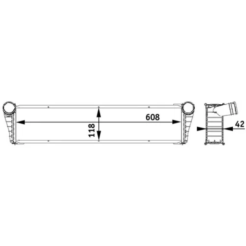 Chladič motora MAHLE CR 778 000S - obr. 12