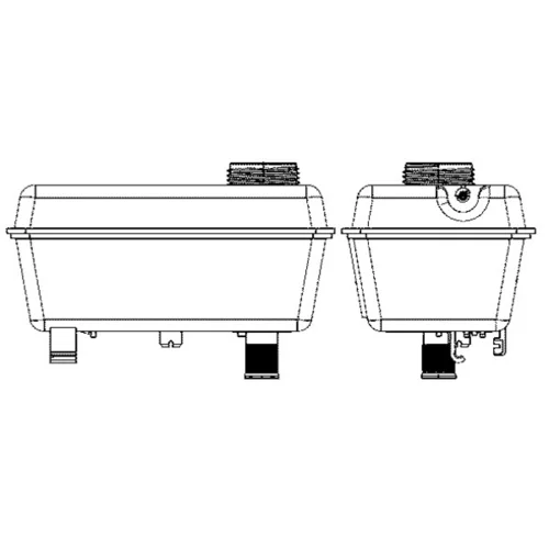 Vyrovnávacia nádobka chladiacej kvapaliny MAHLE CRT 27 000S
