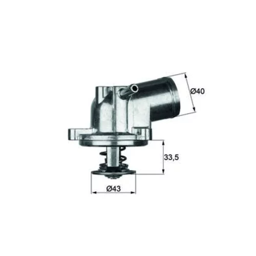 Termostat chladenia MAHLE TI 21 87 - obr. 2