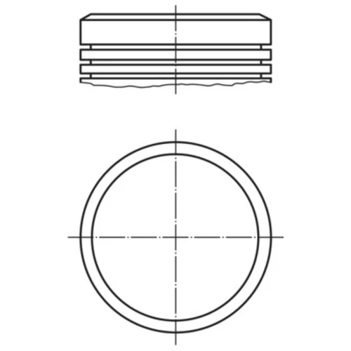 Piest MAHLE 040 02 00 - obr. 1