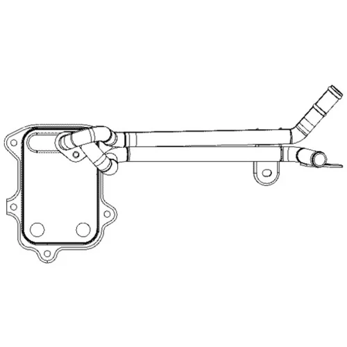 Chladič motorového oleja MAHLE CLC 188 000S - obr. 1