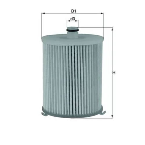 Palivový filter MAHLE KX 245/4D - obr. 2