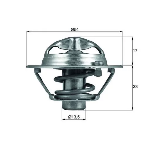 Termostat chladenia MAHLE TX 118 82D