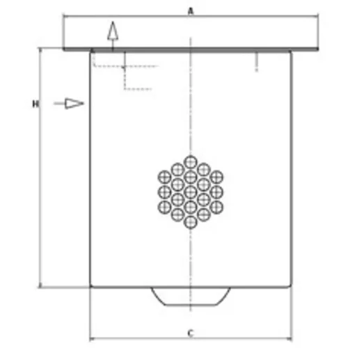 Filter, stlačený vzduch MANN-FILTER 49 002 53 311