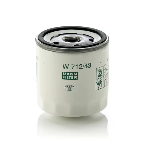 Olejový filter MANN-FILTER W 712/43