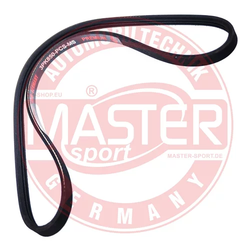 Ozubený klinový remeň MASTER-SPORT GERMANY 3PK850-PCS-MS